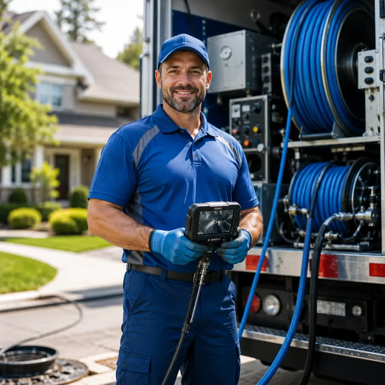 Local outdoor drain cleaning specialists in Marion, AR